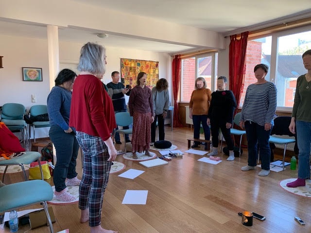 Sophrologie - posture debout